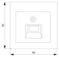 Siemens 5TG1227 DELTA i-system Abdeckpl. 