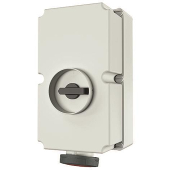 Mennekes 125A4P 6H400V Wanddose    5691A 