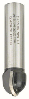 Bosch Hohlkehlfräser 12mm R1  2608628472 