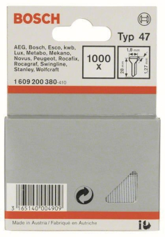 Bosch Tackernagel Typ 47      1609200380 