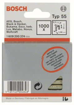 Bosch Schmalrückenklammer     1609200374 
