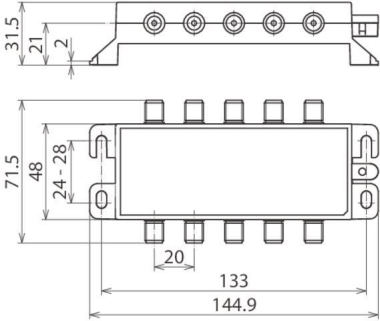 Dehn 909706 DGA FF5 TV        DGA FF5 TV 