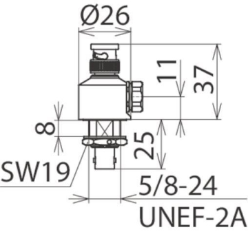 DEHN Blitzstrom-/Übersp.-     DGA AG BNC 