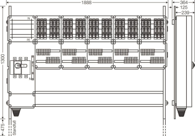 Hensel Ladeverteiler f. Mi EV 11kW 30000 