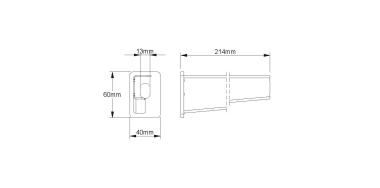 NIED Wandausleger standard      KTA200E3 