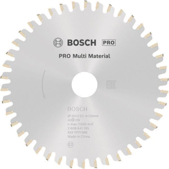 Bosch Kreissägeblatt Multi    2608641195 