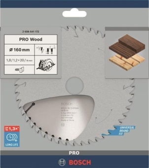 Bosch Kreissägeblatt Optiline 2608641172 