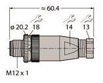 TURCK Selbstkonfektionierbarer  BS8151-0 
