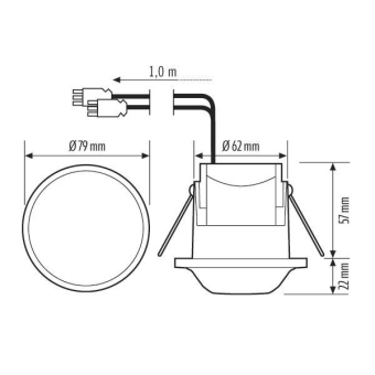 Esylux BASIC EXPRESS MD 360°  EB10431814 
