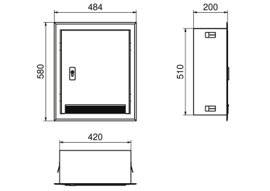 Bals V2A-UP-Gehäuse               561844 