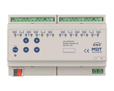 MDT JAL-0810D.02 Jalousieaktor 8fach 8TE 