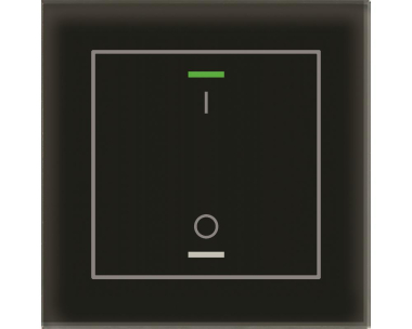 MDT GTL-1TBS.02S KNX Glastaster II Light 