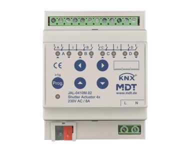 MDT Jalousieaktor 4-fach mit 