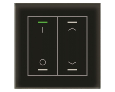 MDT GTL-2TDS.02S KNX Glastaster II Light 