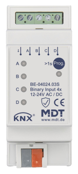 MDT BE-04024.03S KNX Binäreingang 4f 2TE 