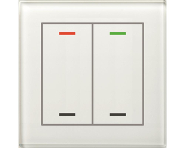 MDT GTL-200W.02S KNX Glastaster II Light 
