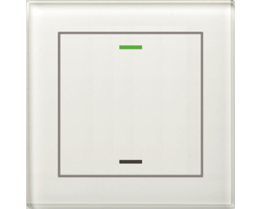 MDT GTL-1T0W.02S KNX Glastaster II Light 