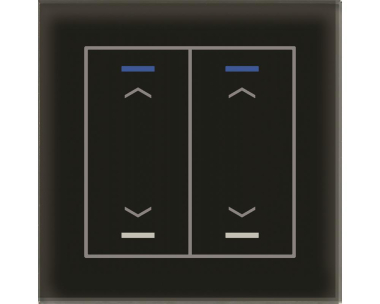MDT GTL-20AS.02S KNX Glastaster II Light 