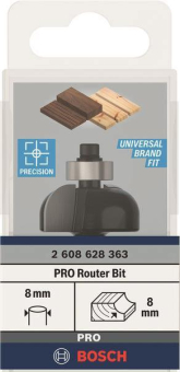 Bosch Hohlkehlfräser 8mm R1   2608628363 