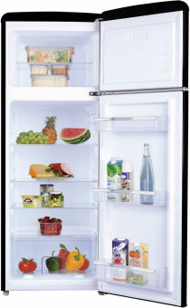 Amica KGC 15634S sw Doppeltürkühlschrank 