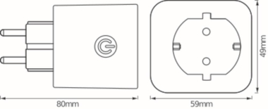 LEDV SMART+ WiFi Plug EU 