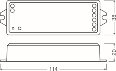 Osram LC RF CONTROL RGBW/TW CONTROL 24V 