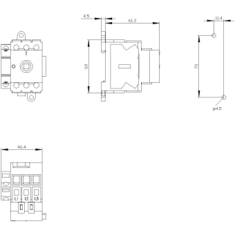 Siemens 3LD34101TK05       3LD3410-1TK05 