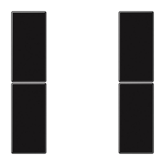 JG Tastensatz komplett 2fach  LS502TSASW 