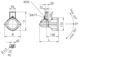 NORKA SPICA LED 22W PMMA CDP  9831008411 