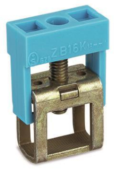 WAGO 210-281 Anschlussklemme,blau 