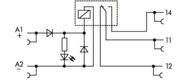 WAGO 857-304 Relaismodul, 