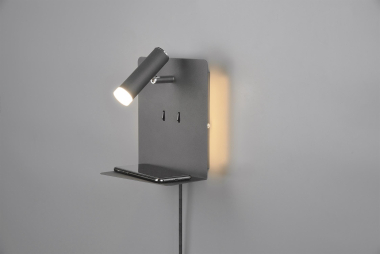 Trio Wandl.ELEMENT 2x3W LED    222570232 