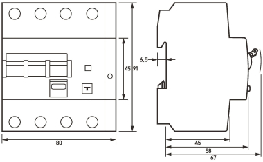Doepke            DRCBO 4 C25/0,03/3N-B+ 