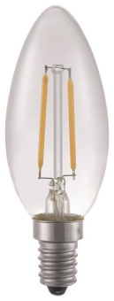 S&H LED Kerzenform Filament        31873 