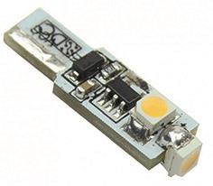 S&H LED T5 6,2x19,5mm W2x4,6d      31006 