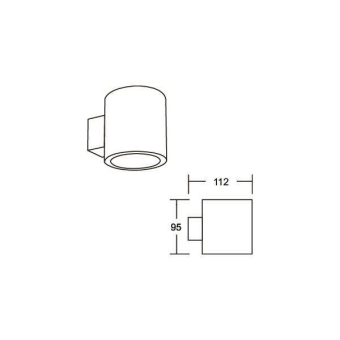 Brumberg Wand-Anbaumodul rund,  45208550 