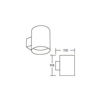 Brumberg Wand-Anbaumodul rund,  45202180 