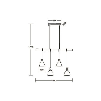 Brumberg Pendelleuchte mit      57413080 