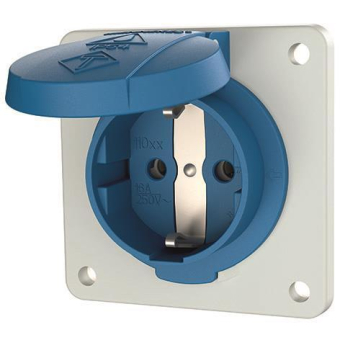 Mennekes 16A2P+E 230V SCHUKO blau 11011F 