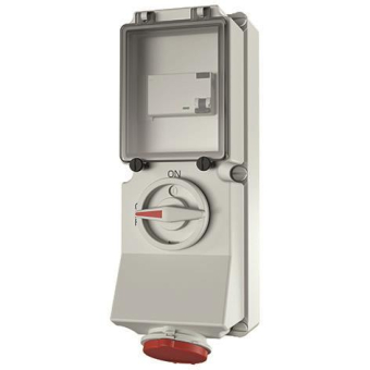 Mennekes 16A5P 6H400V Wanddose DUO  7318 