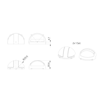 BEG Blind-Set transparent Indoor   92294 