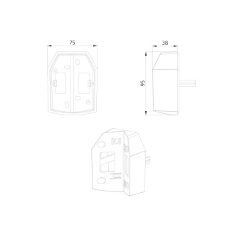 BEG Luxomat Ecksockel für          91305 