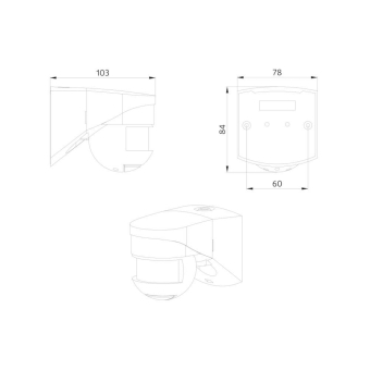 BEG Luxomat AP Bewegungsmelder     91002 