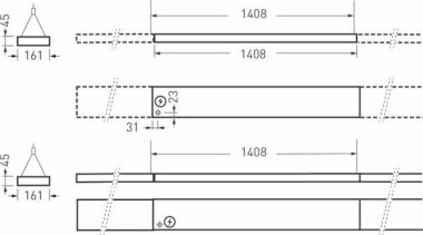 Trilux Opendo H-L BL L150 01     8045500 