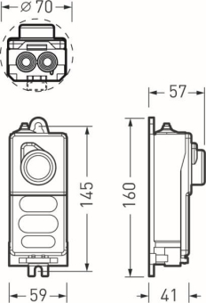 TRIL Kabelübergangsk. 0802KÜ/1   2218000 