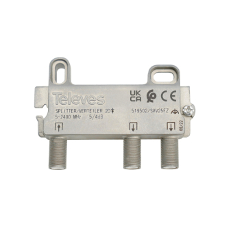Televes 2-fach SAT Verteiler     SAV25FZ 