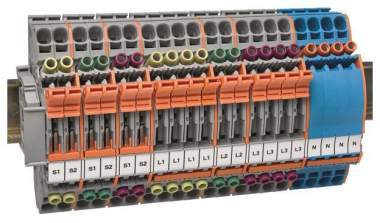 Hager Wandlerprüfklemme universZ KL13SWM 