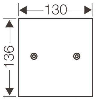 HENS Montageplatte                KGMP02 