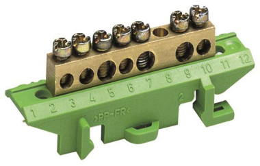 Hager Messingklemme NZ-Zählertafel KM07E 