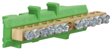 Hager Messingklemme NZ-Zählertafel KM11E 